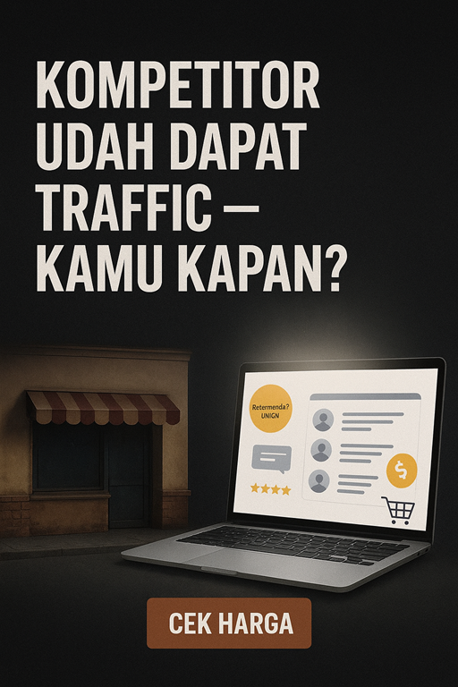 Ilustrasi bisnis dengan website modern